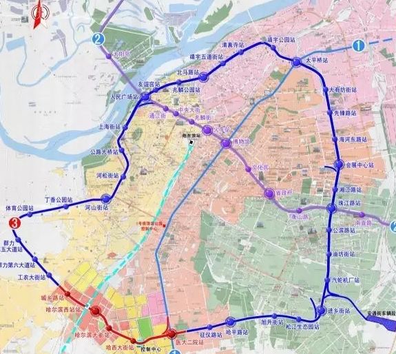 重慶軌道交通3號線線路圖全新詳解