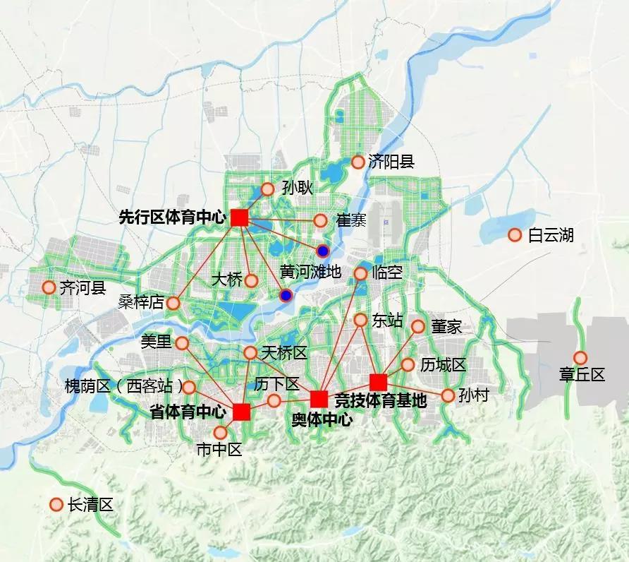 濟(jì)南市未來(lái)城市宏偉藍(lán)圖規(guī)劃圖發(fā)布，塑造未來(lái)城市新面貌